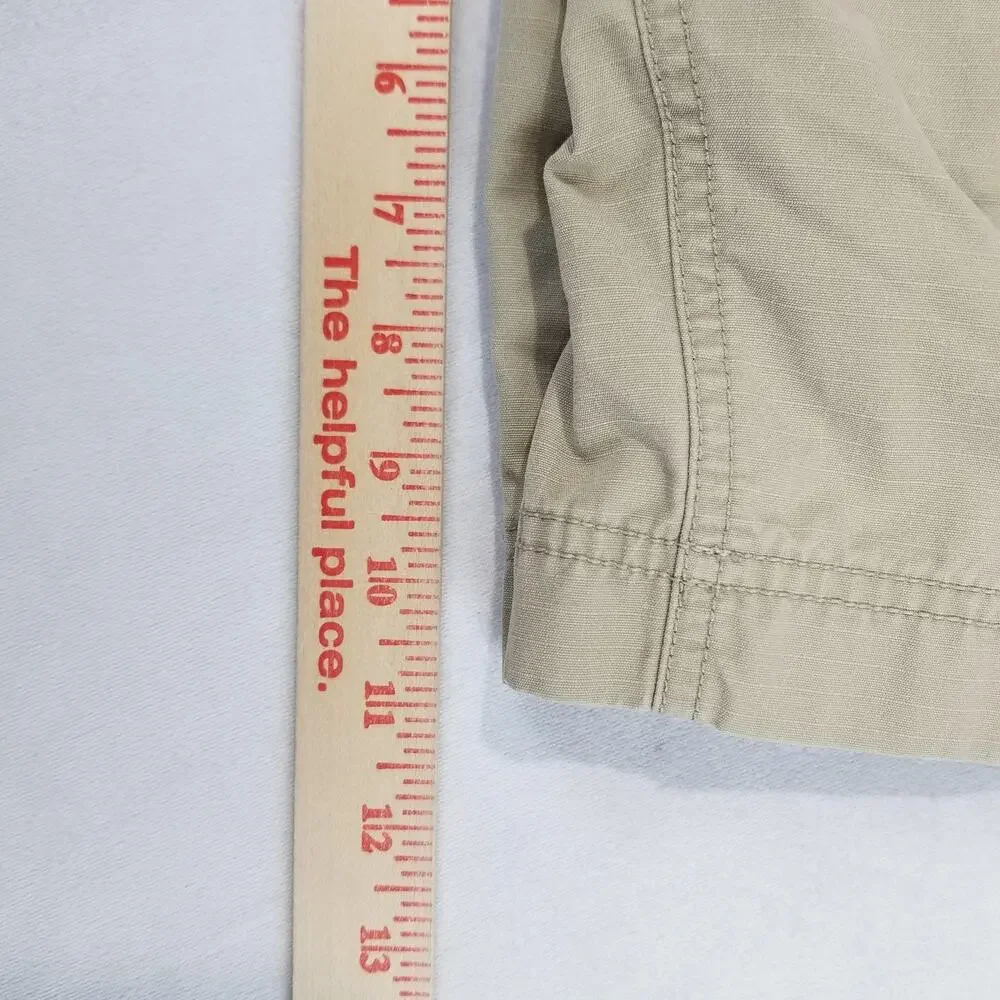 The North Face Cargo Shorts Mens 38 Beige Tribe Outdoor Hiking Utility Pockets